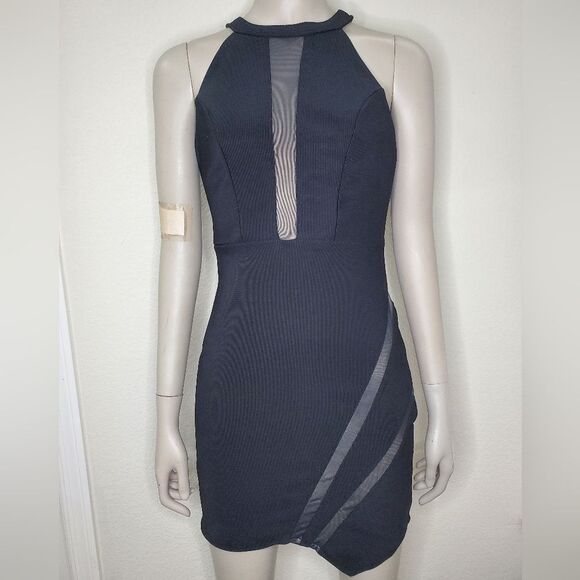 Emerald Sundae Black Grecian Style Dress - Picture 2 of 13